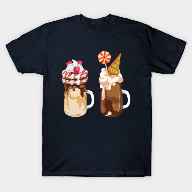 Milkshake T-Shirt by Mako Design 
